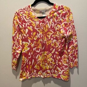 Marina Luna Cardigan sweater women size Medium